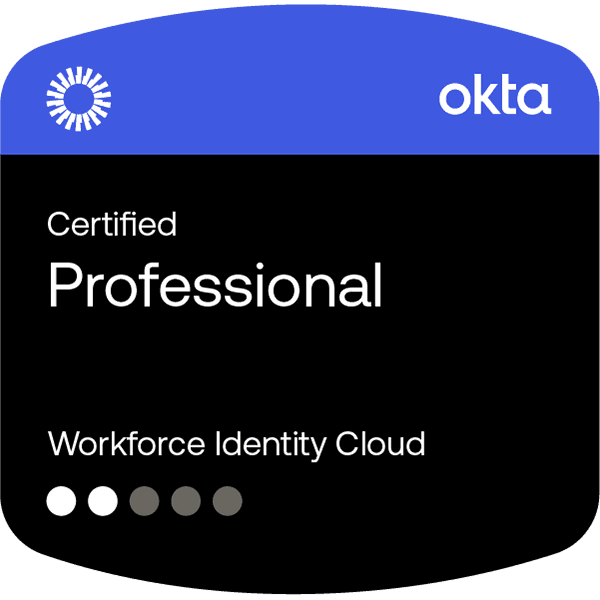 Okta Certificate Badge